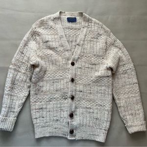 Vintage Pendleton 100% Virgin wool Grandpa Cardigan: m